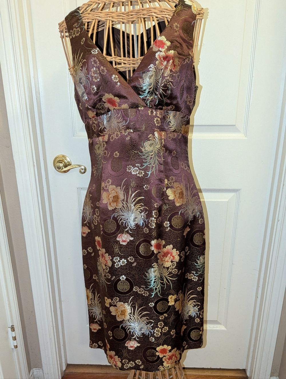 Floral Midi Sheath Dress